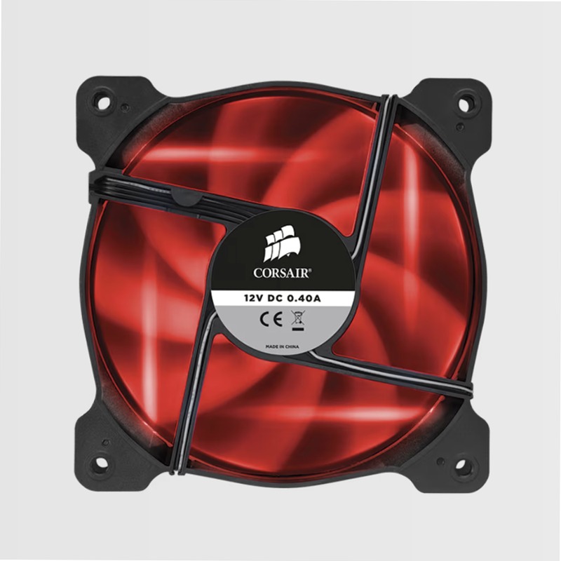 Air Series™ SP120 LED Red High Static Pressure Fan Twin Pack