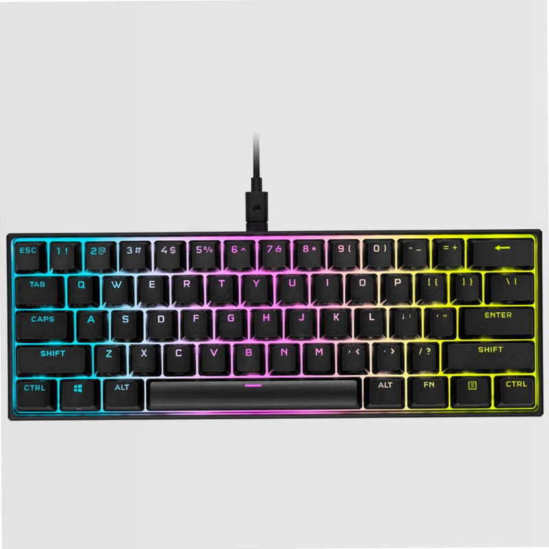 Tastiera Gaming Meccanica 60% K65 RGB MINI - Cherry MX Red