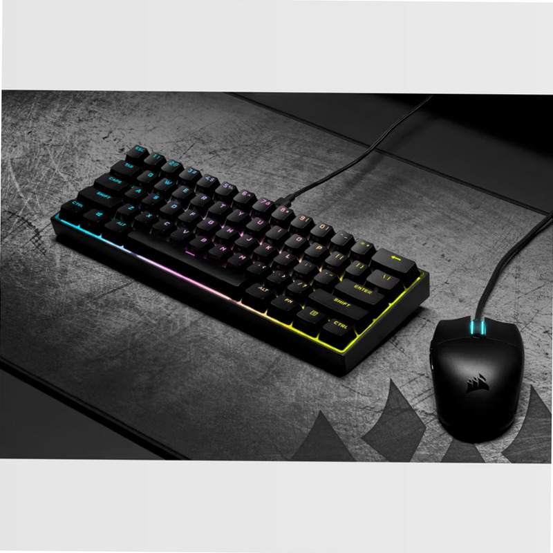 Tastiera Gaming Meccanica 60% K65 RGB MINI - Cherry MX Red