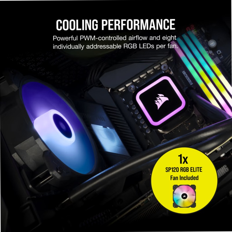 Dissipatore a liquido iCUE H60x RGB ELITE