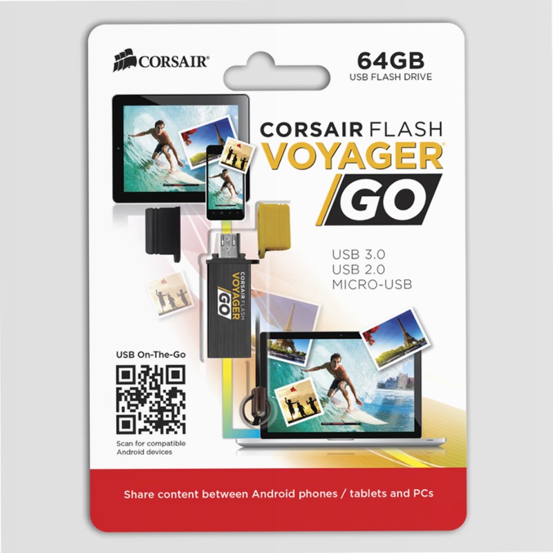 Unità di archiviazione Flash Voyager® GO