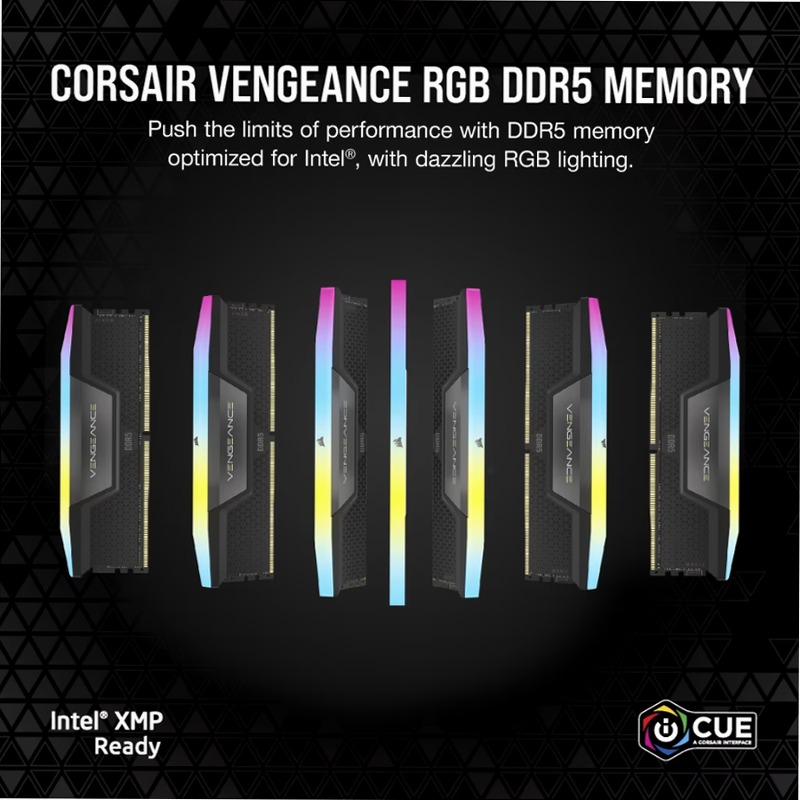 VENGEANCE® RGB 48GB (2x24GB) DDR5 DRAM 7000MT/s