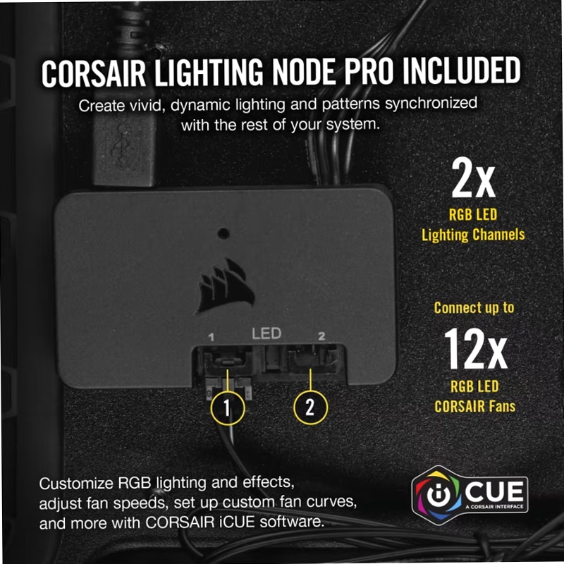 Ventola LL120 RGB - Lighting Node PRO 120mm LED