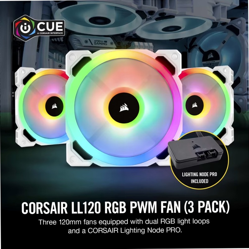 Ventola LL120 RGB - Lighting Node PRO 120mm LED