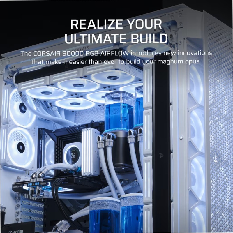 Case Super Full-Tower CORSAIR 9000D RGB AIRFLOW