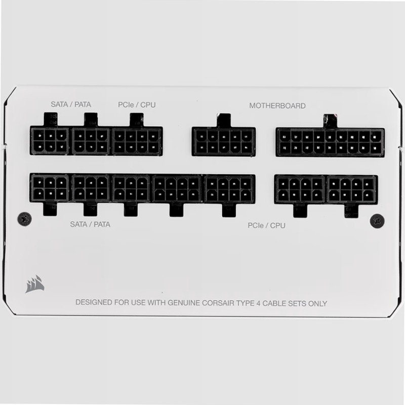 Alimentatore ATX RM White Series interamente modulare RM750 80 Plus Gold
