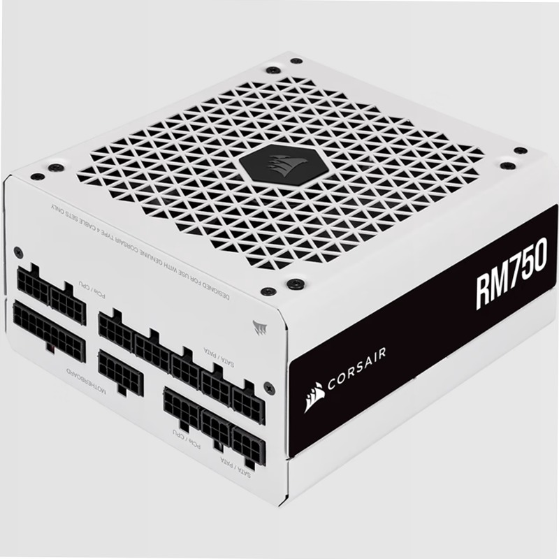 Alimentatore ATX RM White Series interamente modulare RM750 80 Plus Gold