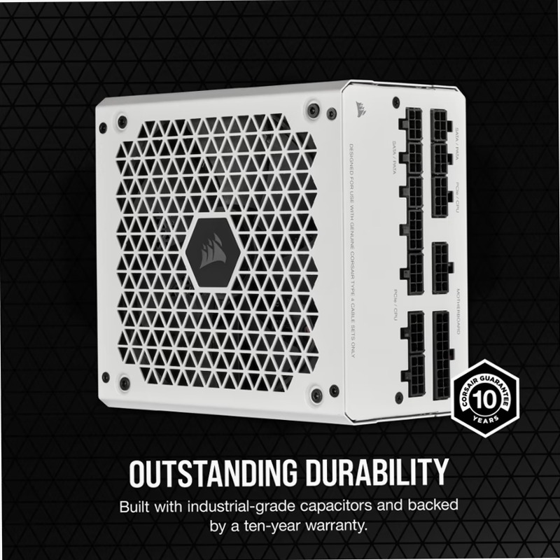 Alimentatore ATX RM White Series interamente modulare RM750 80 Plus Gold