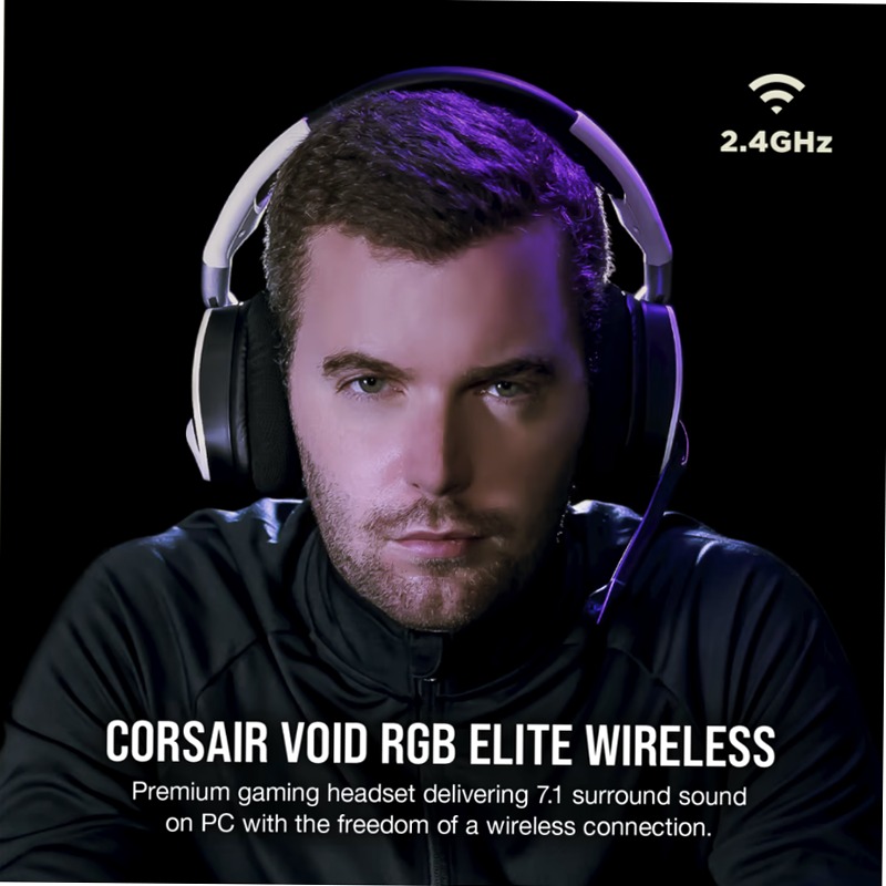 Cuffia Gaming Premium VOID RGB ELITE Wireless