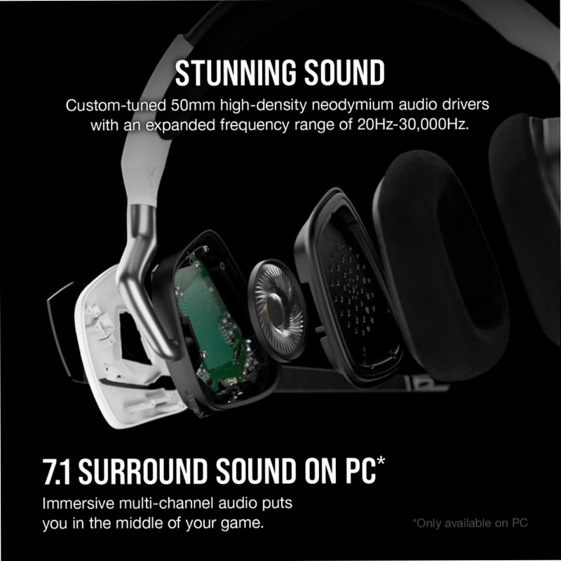 Cuffia Gaming Premium VOID RGB ELITE Wireless