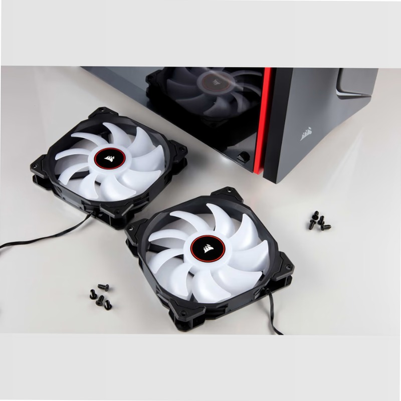 Ventola AF140 LED (2018) rossa da 140 mm 140mm