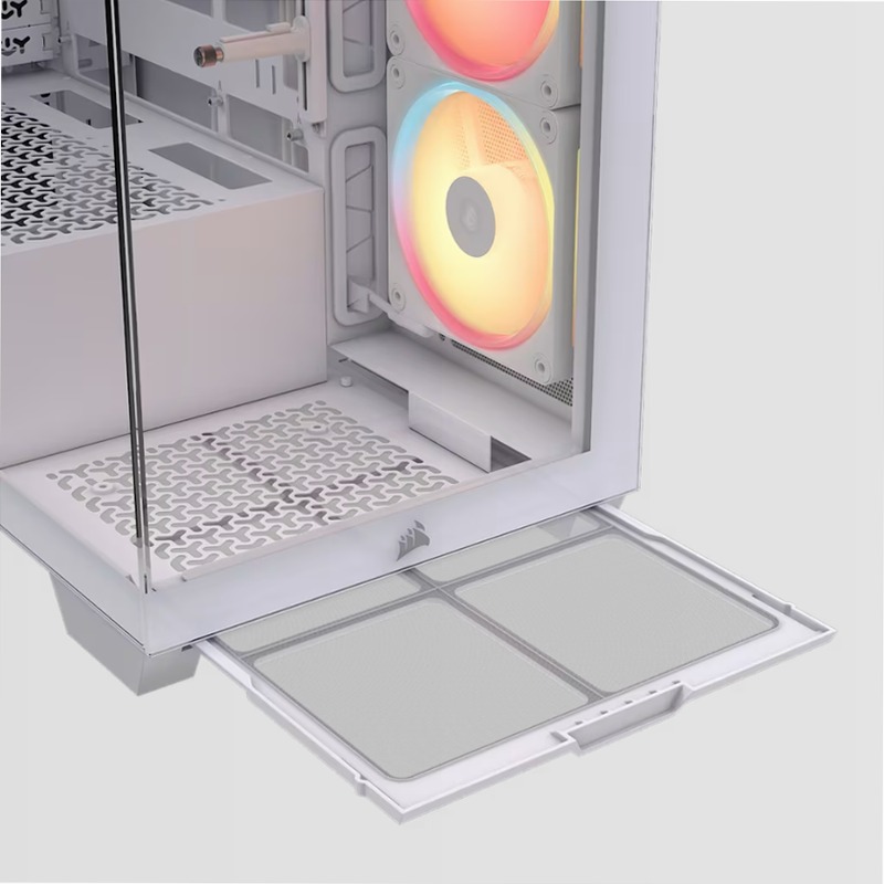 Case PC Mid-Tower 3500X LX-R RGB iCUE LINK - Bianco