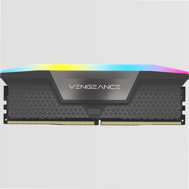 VENGEANCE® RGB 32GB (2x16GB) DDR5 DRAM Up To 6400MT/s CL32
