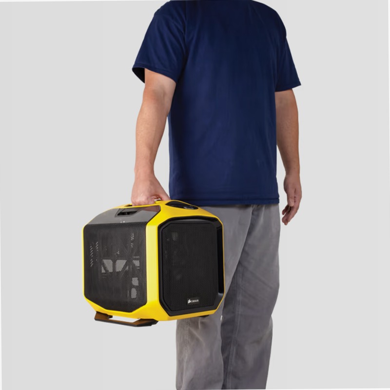 Case Portatile Mini ITX Graphite Series™ 380T Giallo