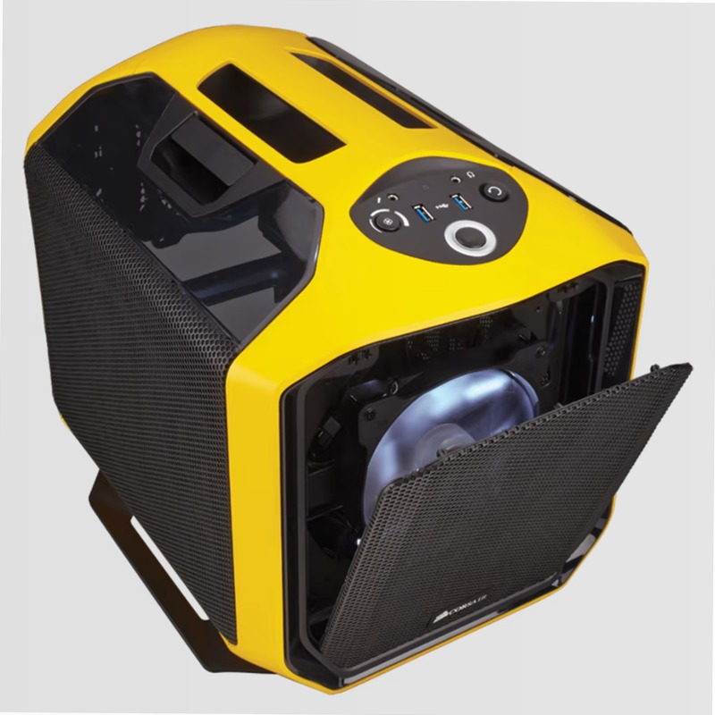 Case Portatile Mini ITX Graphite Series™ 380T Giallo