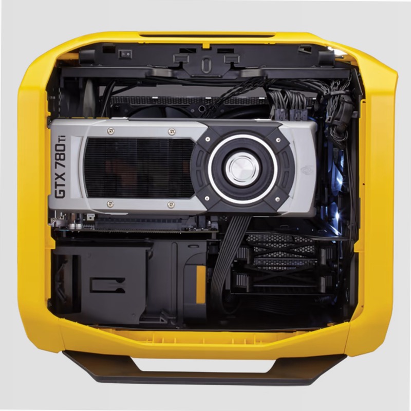 Case Portatile Mini ITX Graphite Series™ 380T Giallo