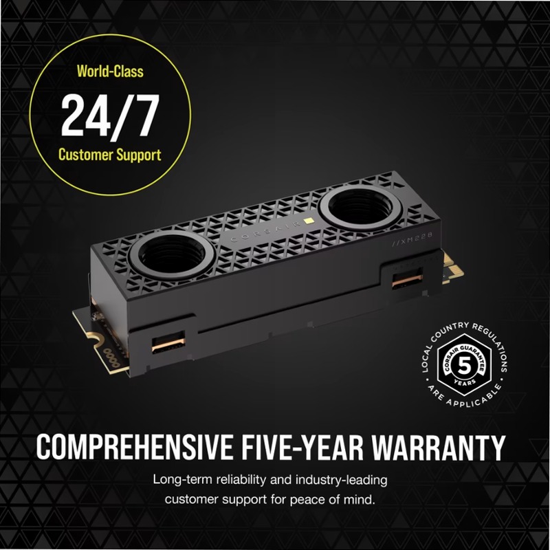 SSD M.2 NVMe PCIe 5.0 x4 MP700 PRO SE Hydro X Series da 4 TB