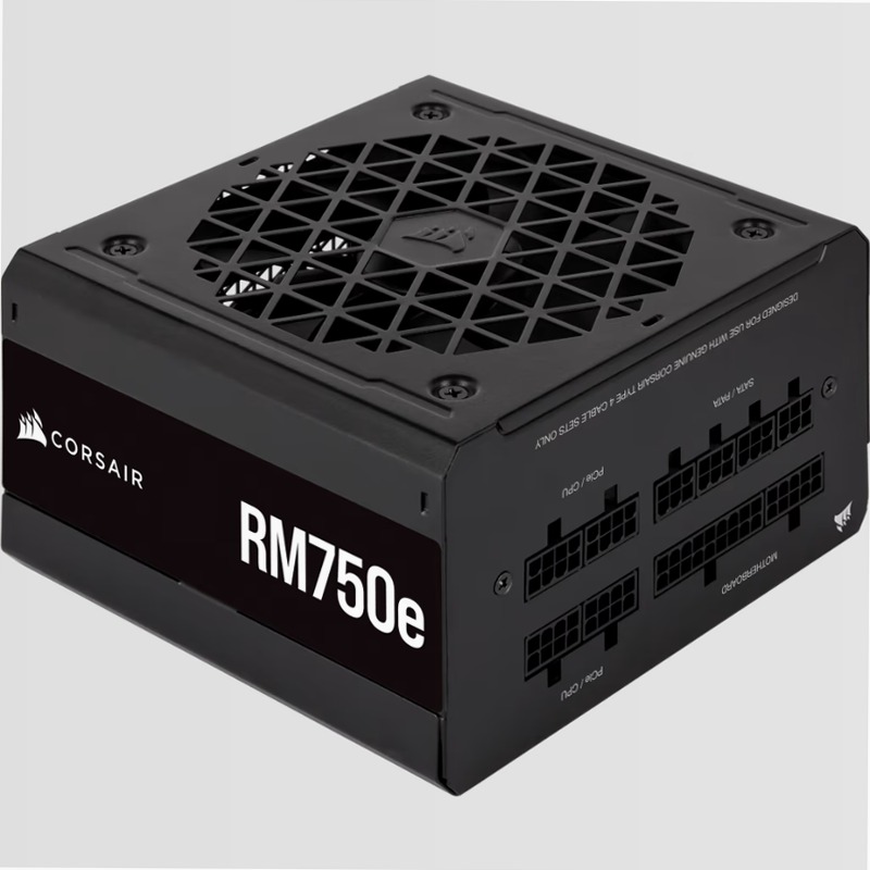 Alimentatore ATX RMe Series™ RM850 interamente modulare e a bassa rumorosità