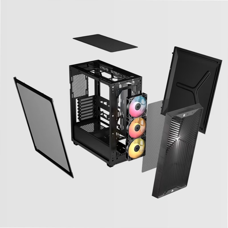 Case PC Mid-Tower 3200D RS ARGB - Smoke 3