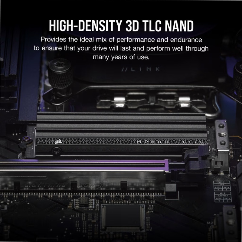 SSD M.2 NVMe 1.4 PCIe Gen4 x4 MP600 ELITE da 2 TB