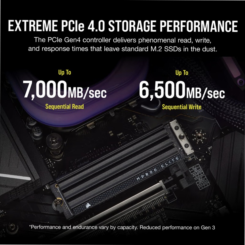 SSD M.2 NVMe 1.4 PCIe Gen4 x4 MP600 ELITE da 2 TB