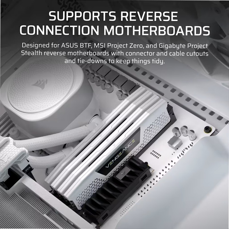 Case PC Mid-Tower CORSAIR FRAME 5000D RS ARGB - BIANCO