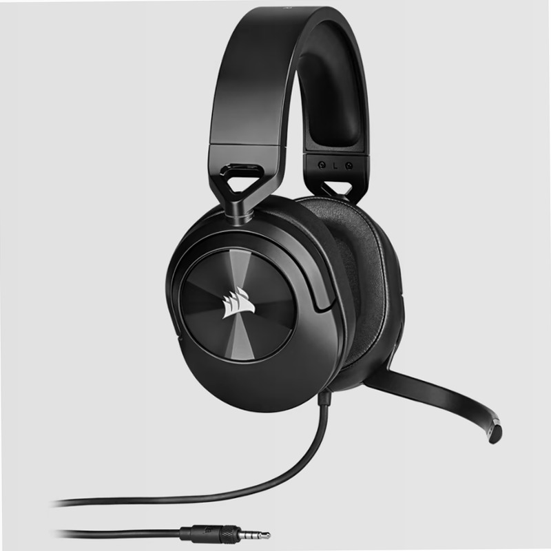 Cuffia gaming cablata HS55 STEREO - Carbonio