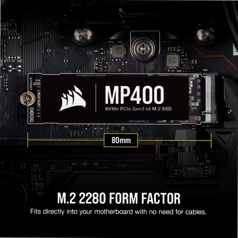 Unità SSD M.2 PCIe NVMe MP400 da 2 TB