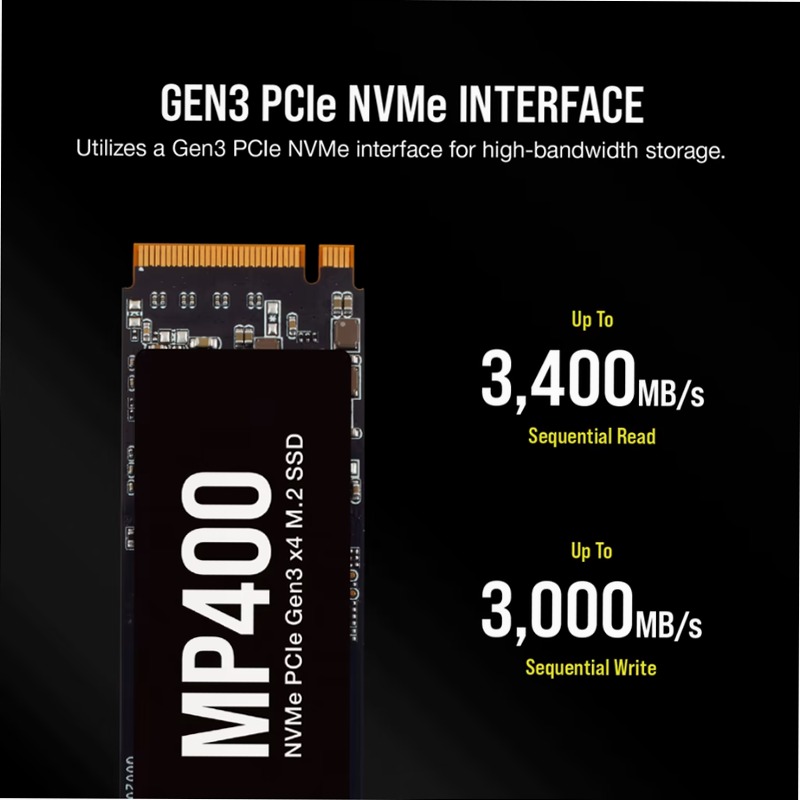 Unità SSD M.2 PCIe NVMe MP400 da 2 TB