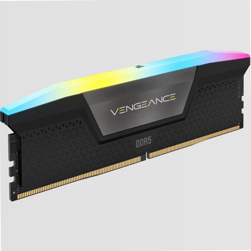 VENGEANCE® RGB 32GB (2x16GB) DDR5 DRAM Up To 6800MT/s CL32