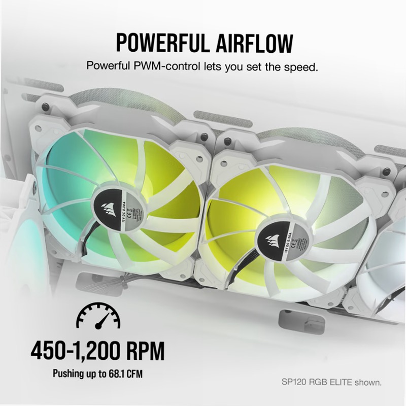 Ventole PWM iCUE SP140 RGB ELITE Performance