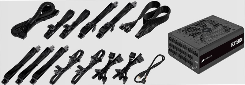 HX1500i Fully Modular Power Supply 1500w