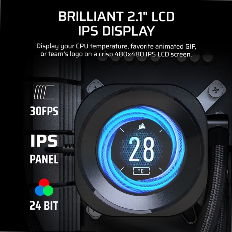 Dissipatore a Liquido NAUTILUS 360 RS LCD