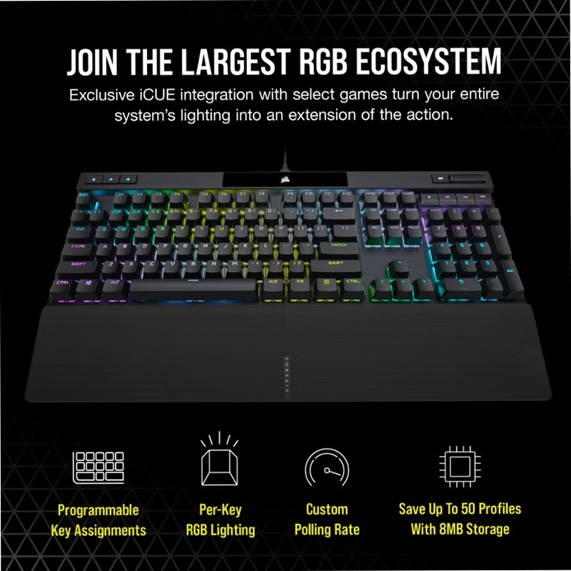 Tastiera Gaming K70 RGB PRO