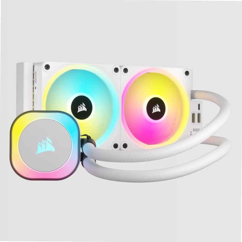 Dissipatore AIO iCUE LINK H100i RGB - Bianco