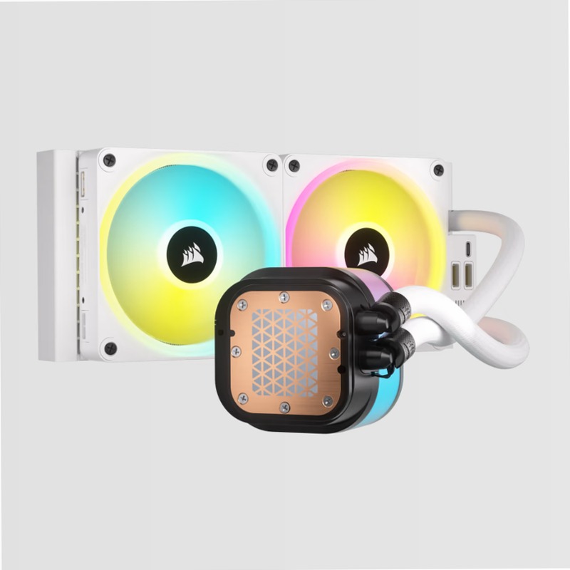 Dissipatore AIO iCUE LINK H100i RGB - Bianco