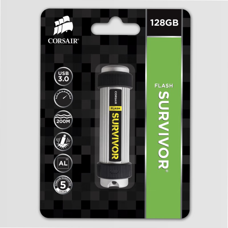 Unità flash USB Flash Survivor® USB 3.0 da 128 GB USB 3.2