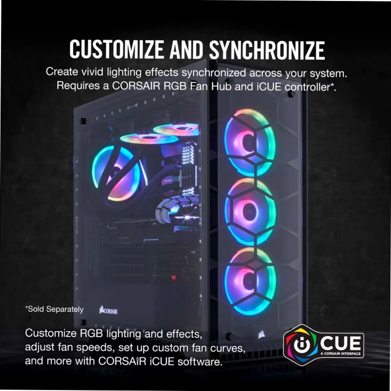 Ventola LL120 RGB da CORSAIR