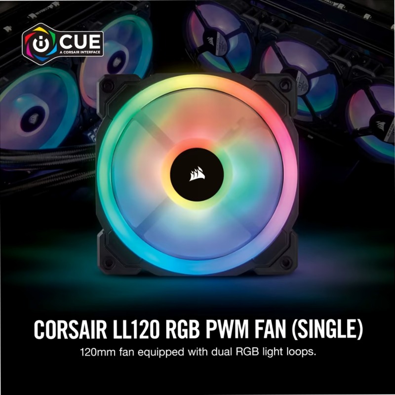 Ventola LL120 RGB da CORSAIR