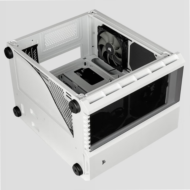 Case Micro ATX Crystal Series 280X in vetro temprato - Nero