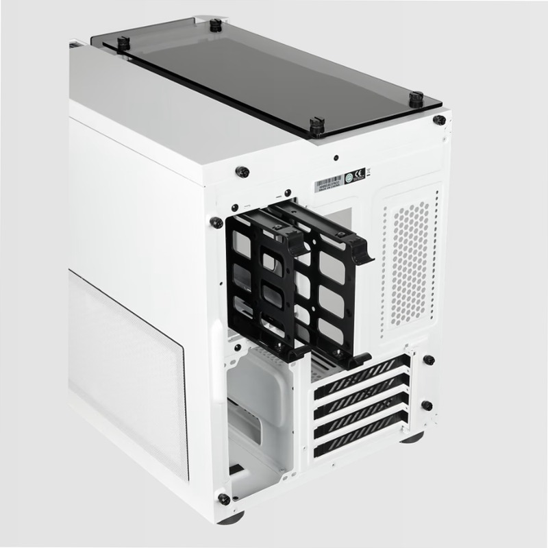 Case Micro ATX Crystal Series 280X in vetro temprato - Nero