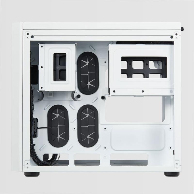 Case Micro ATX Crystal Series 280X in vetro temprato - Nero