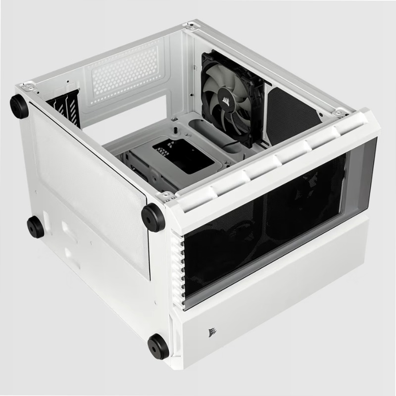 Case Micro ATX Crystal Series 280X in vetro temprato - Nero