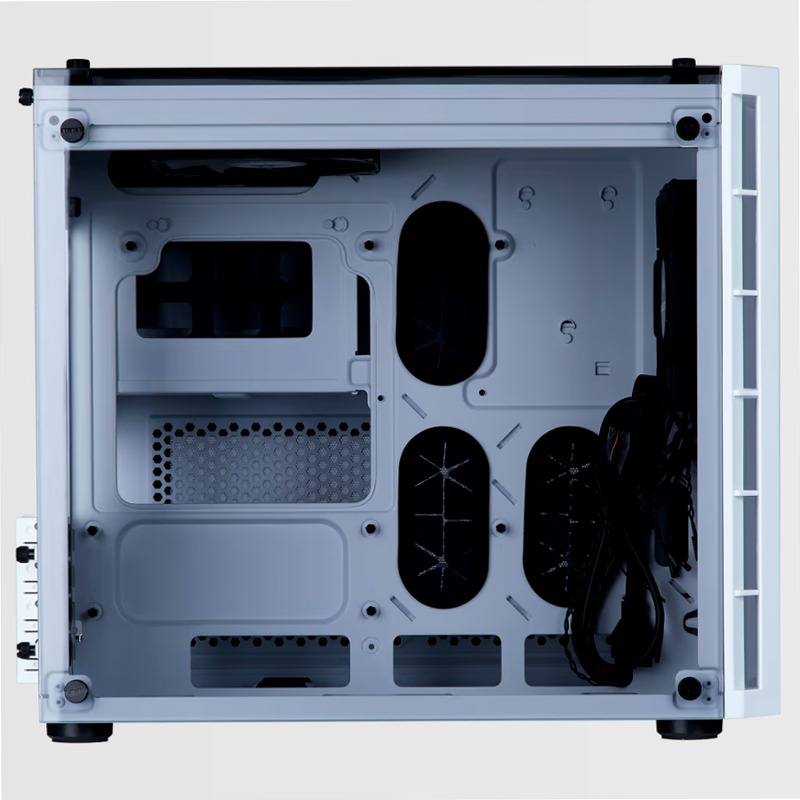 Case Micro ATX Crystal Series 280X in vetro temprato - Nero