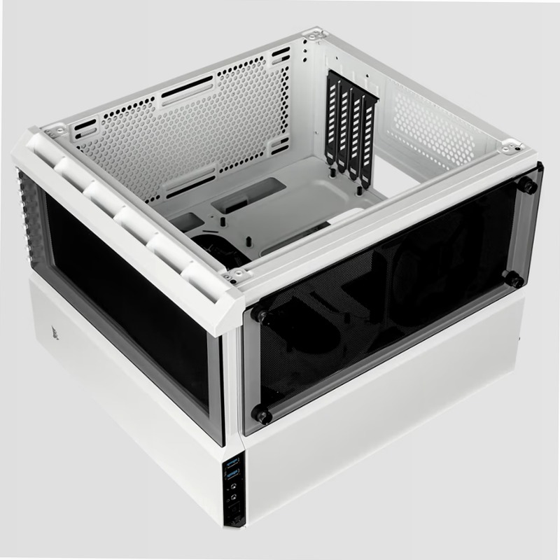 Case Micro ATX Crystal Series 280X in vetro temprato - Nero