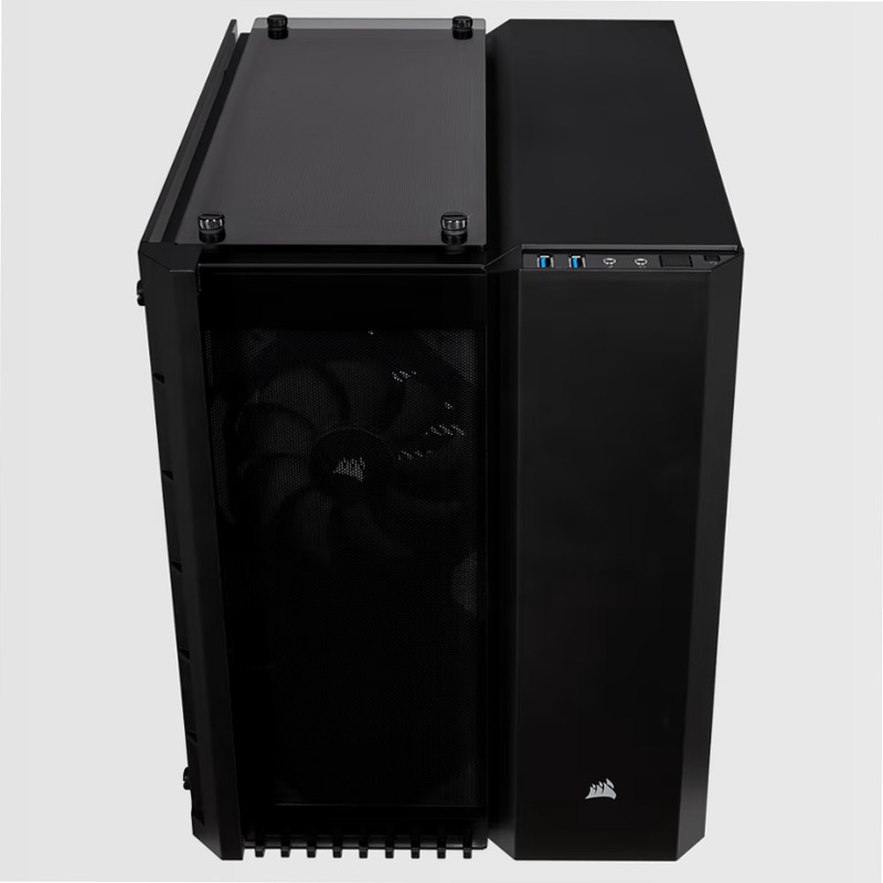 Case Micro ATX Crystal Series 280X in vetro temprato - Nero