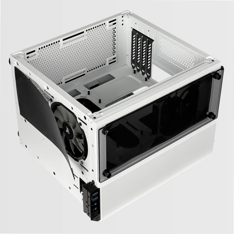 Case Micro ATX Crystal Series 280X in vetro temprato - Nero