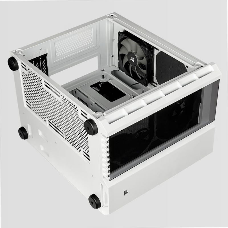 Case Micro ATX Crystal Series 280X in vetro temprato - Nero