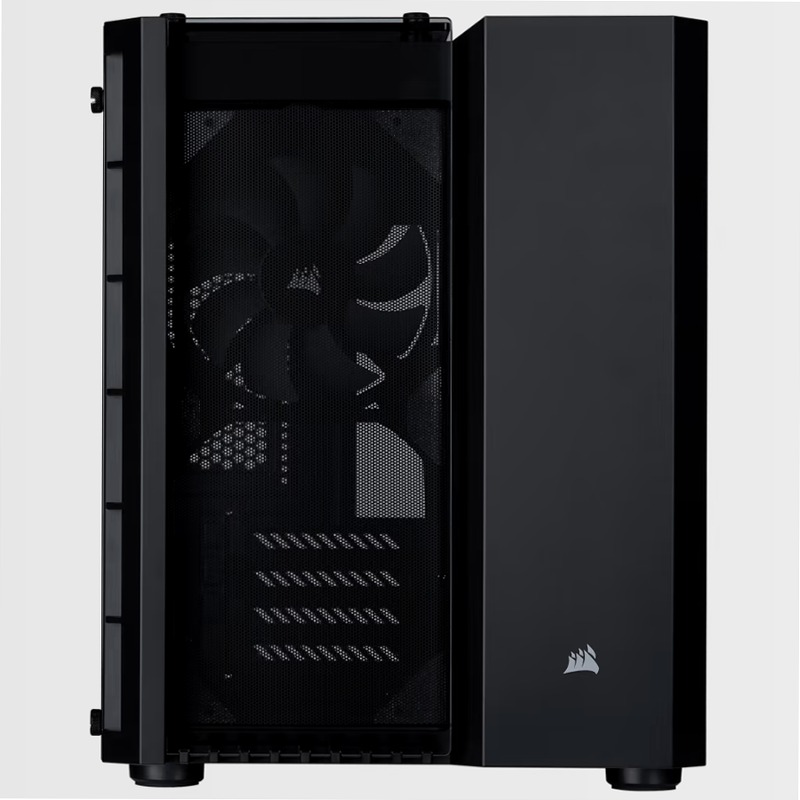 Case Micro ATX Crystal Series 280X in vetro temprato - Nero