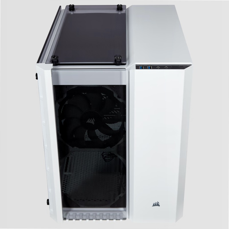 Case Micro ATX Crystal Series 280X in vetro temprato - Nero
